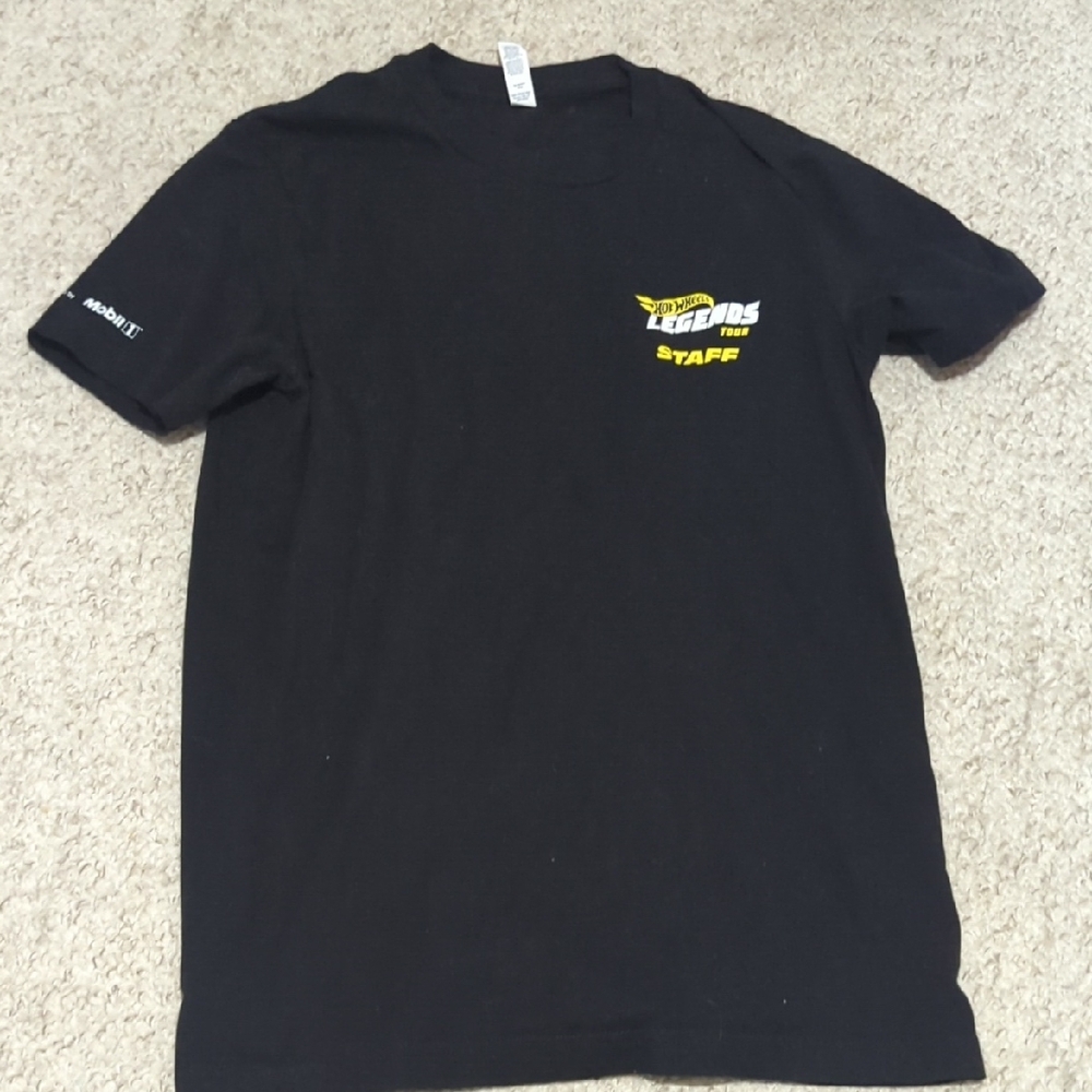 Black 'Legends Tour' Staff Short Sleeve Tee